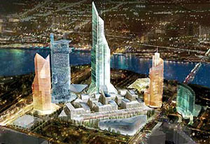 В небоскреб в Екатеринбурге вложат 180 миллионов долларов