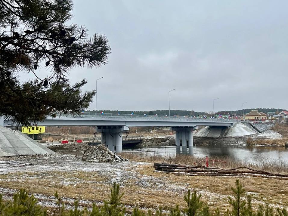 В Свердловской области капитально отремонтировали мост через реку Исеть на трассе Сысерть – Часовая | В Свердловской области после ремонта открыли мост через Исеть на трассе Сысерть – Часовая