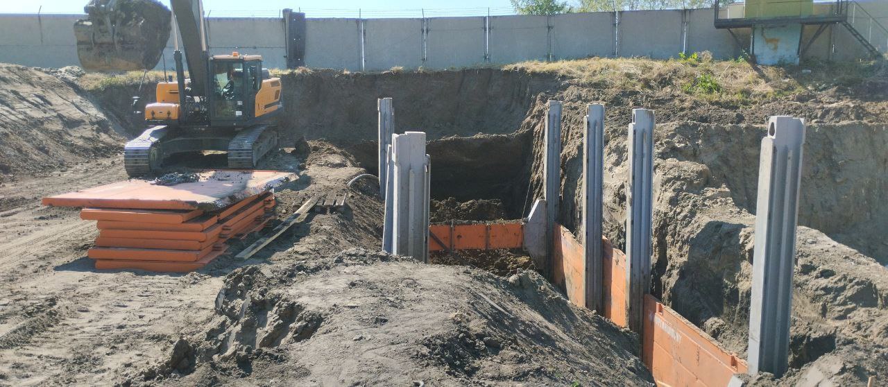 В Кургане продолжаются работы по реконструкции Арбинских очистных сооружений