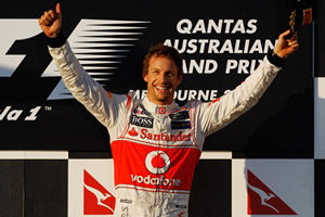 Гран-при Австралии. Баттон выиграл первую гонку нового сезона