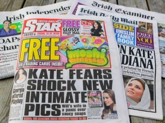 Ирландский таблоид опубликовал фото полуобнаженной Кейт Миддлтон
