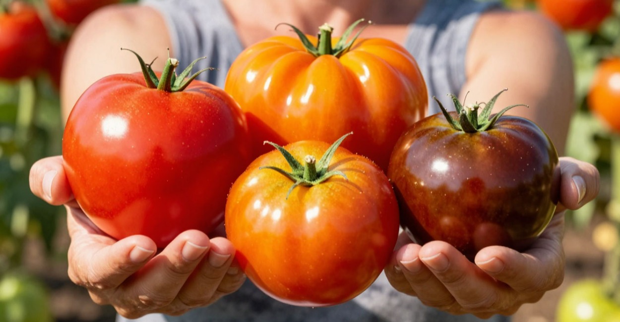 Из 3000 томатов сажаю только 3: мясистые, сахарные — собираю по 25 кг с куста до самых морозов