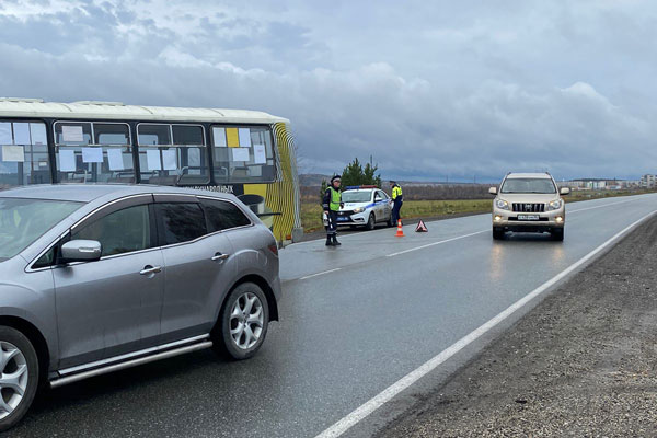 В Свердловской области пассажирский автобус сбил пешехода В Свердловской области пассажирский автобус сбил пешехода