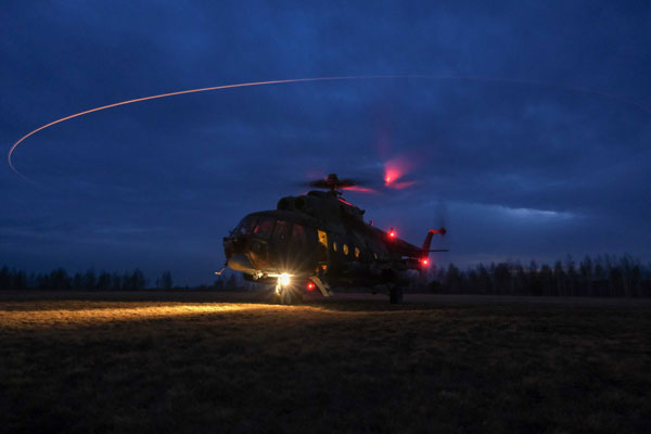 Летчики уральской эскадрильи Росгвардии отработали поражение наземных целей