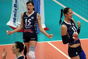 Волейболистки "Уралочки" проиграли казанским соперницам