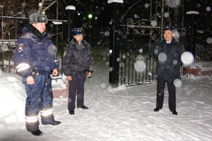 Рождество. В Тюмени все спокойно