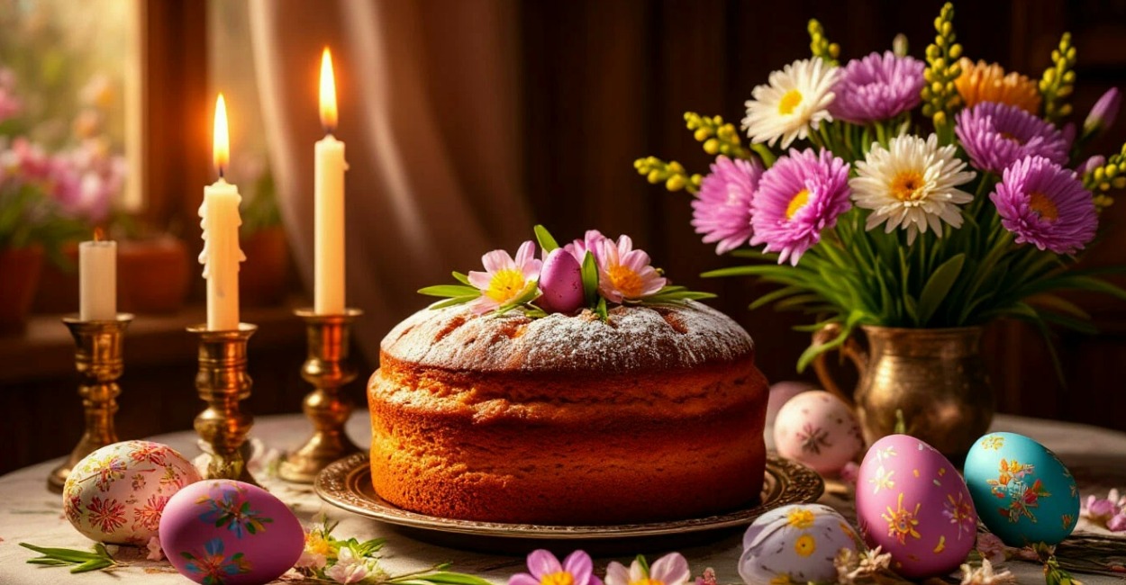 Куличи из «венского» теста: пышные, влажные, румяные — и невероятно вкусные