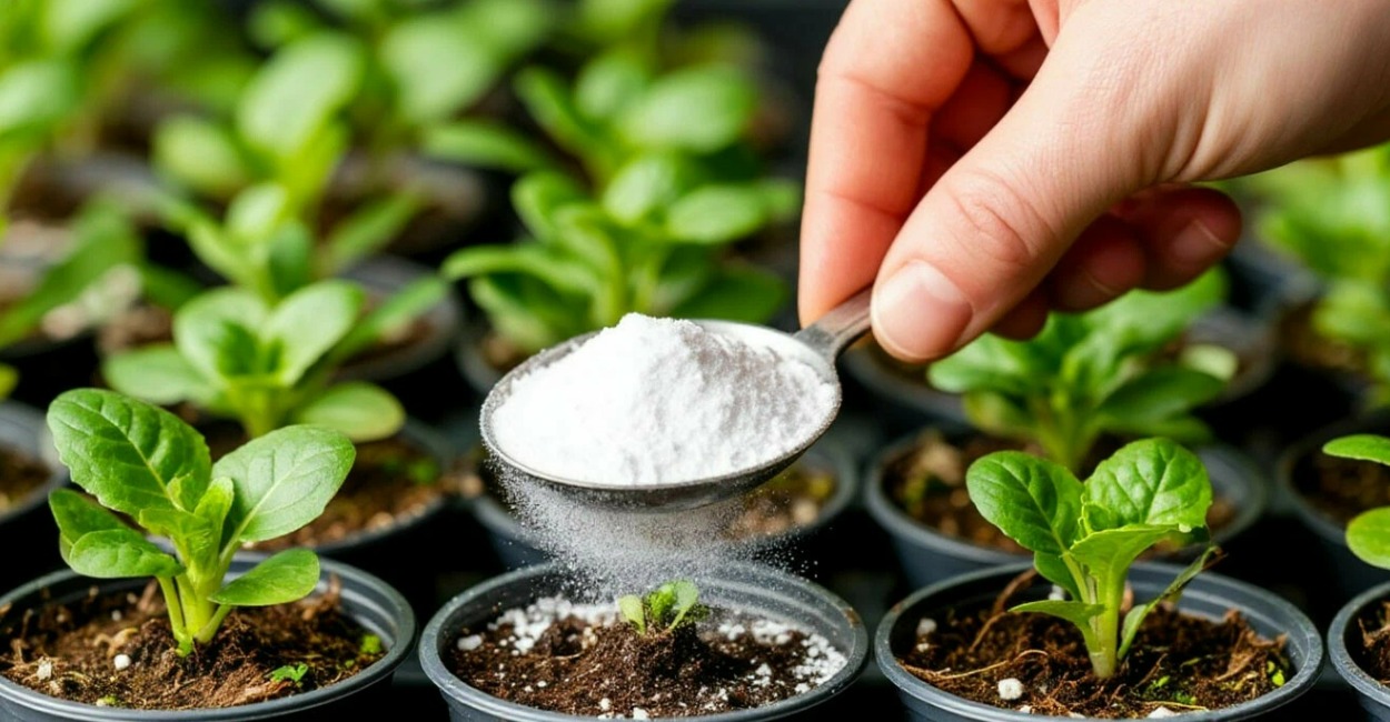 2 столовые ложки под корень в начале апреля — и рассада прет стеной, без парника и фитолампы