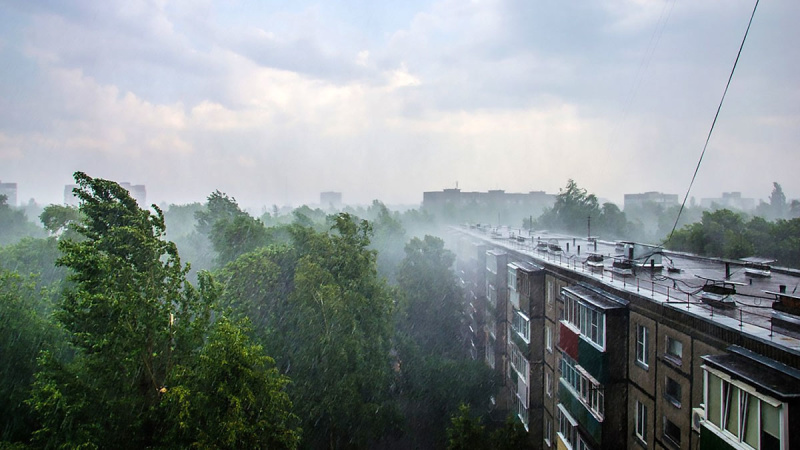 В Свердловской области ожидаются шквалистое усиление ветра до 25 м/с, очень сильные дожди, ливни, крупный град
