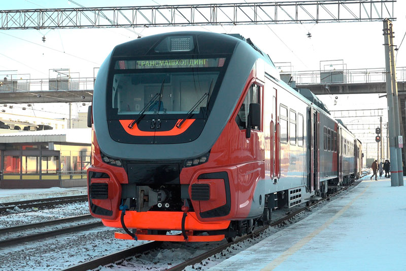 Рельсовые автобусы РА-3 «Орлан» начали курсировать на Свердловской железной дороге