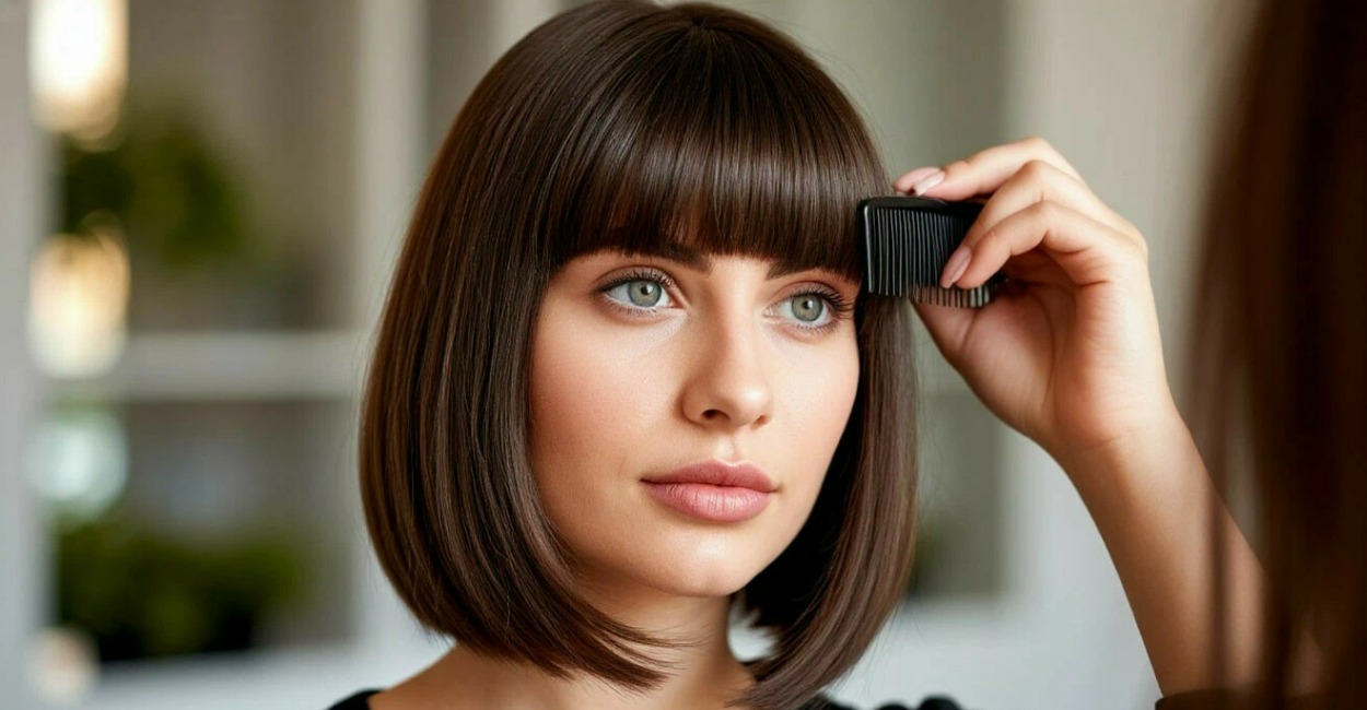 Самые модные женские стрижки 2026 года — идеально для ленивой укладки: прошлась расческой и готово