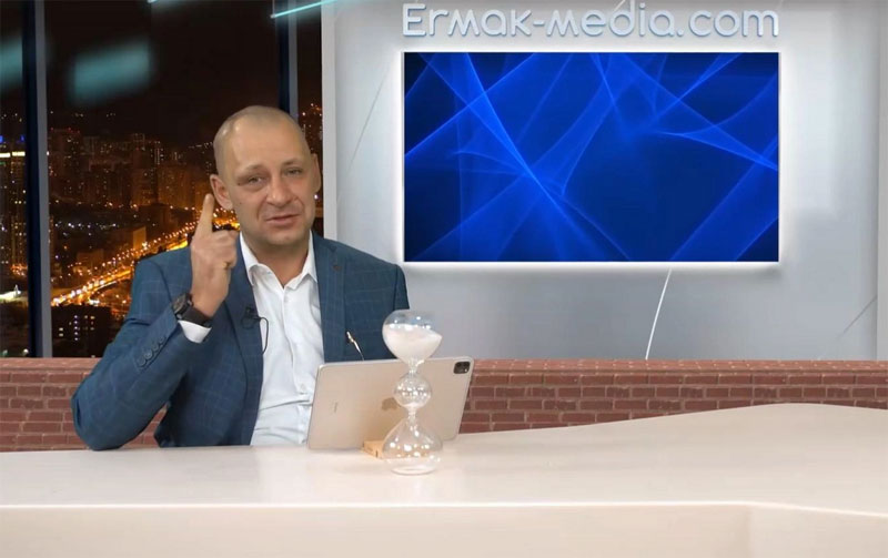 Николай Ермаков часто появляется в эфирах собственных медиаресурсов